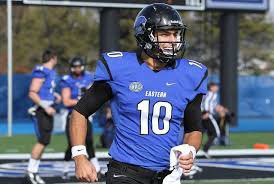 After a great conversation with @CoachJoeDavis @FB_Coach_Wilk I’m thankful to receive an offer from Eastern Illinois University! @Jordanlynch06 @CaravanFootball