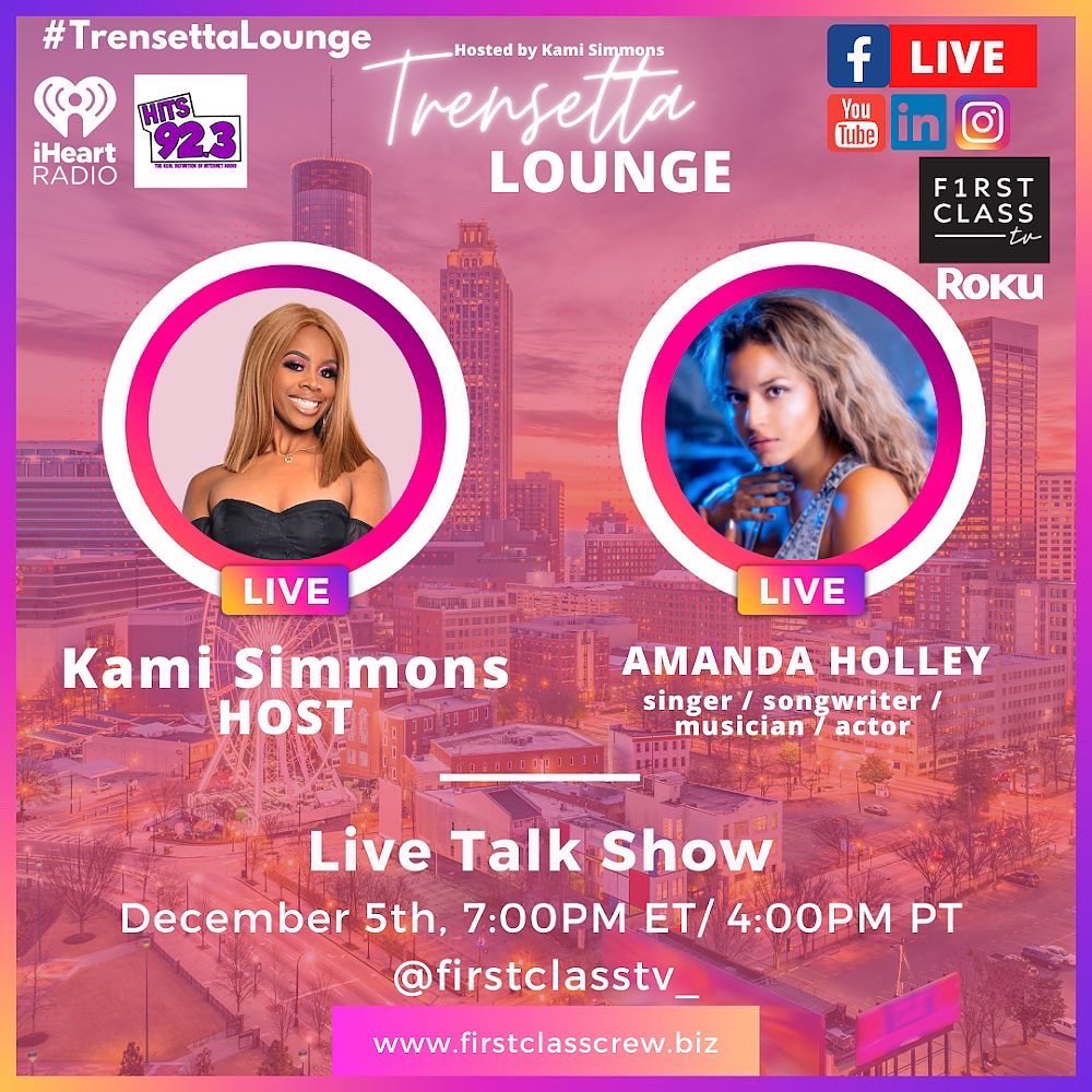 _Kami_Simmons's tweet photo. π¬πβ¨CHECK OUT who you can catch LIVE at 7PM ET and lasted at 9PM ET on @facebook live, @linkedin, and @youtube! Stay tuned for more of the #TrensettaLounge on @firstclasstv_ on #FirstClassTV on @therokuchannel , @hits92.3 , and @iheartradio !
#TrensettaLounge
#KamiSimmons https://t.co/KELO3Rin94