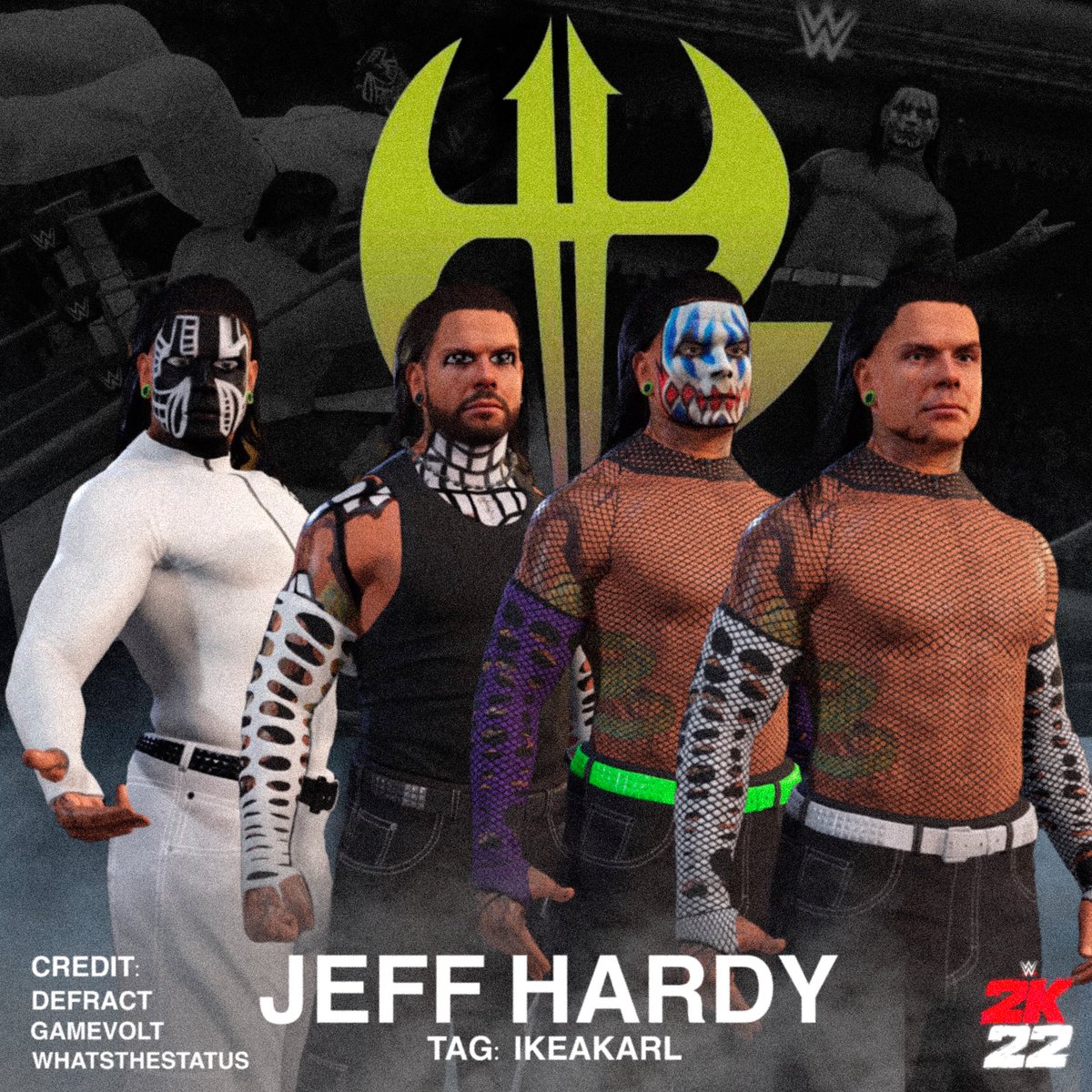 RT @kaaalua: Jeff Hardy on CC. Tag: ikeakarl. Credit to @GameVolt1 @Defract @WhatsTheStatus https://t.co/CeQWdxRF1m