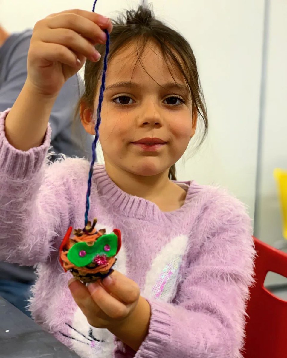 TettCentre's tweet photo. Join us for the final two sessions of Kids Creativity Club in 2022! Saturdays, December 10 + 17, 10AM–12PM.

📸: Participants and their pinecone owls photographed by Meghan Wartman at her Kids Creativity Club session last month.

https://t.co/0H3jnyu6dU https://t.co/xcae8wg7xq