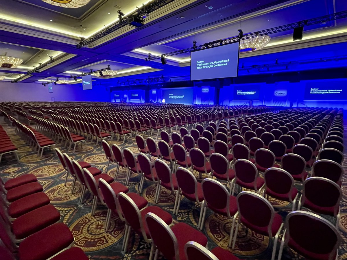 tombitt's tweet photo. I’ll see you tomorrow morning at the keynote for Gartner’s 41st Infrastructure, Operations and Cloud Strategies Conference! (OK, the name has evolved, but so does IT) #GartnerIO https://t.co/yTTUSJord5