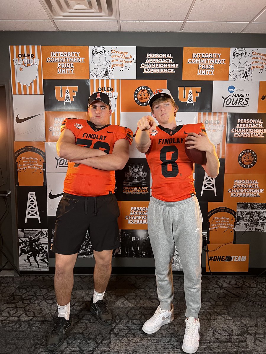 Had a great day at Findlay university!!! <a href="/KoryAllen/">Kory Allen</a> <a href="/coachrebholz/">Tom Rebholz</a> <a href="/BlakeBrumbaug13/">Blake Brumbaugh</a>