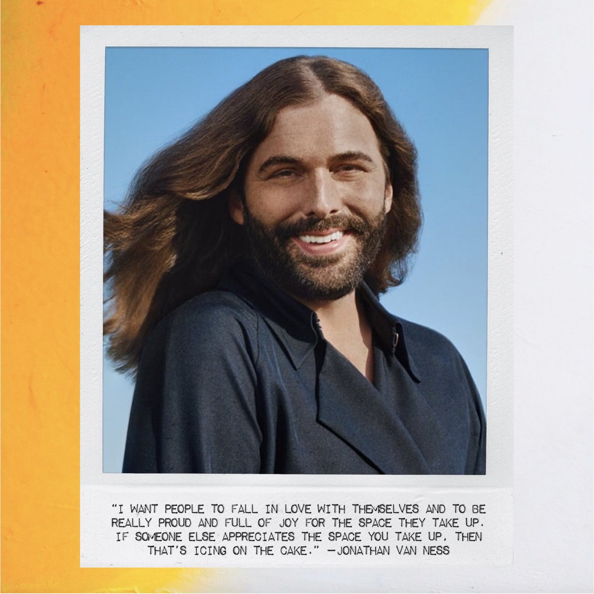 Wise Words from <a href="/jvn/">Jonathan Van Ness</a> ❤️✨

#PositiveVibes #MondayMotivation #PaladinoCasting