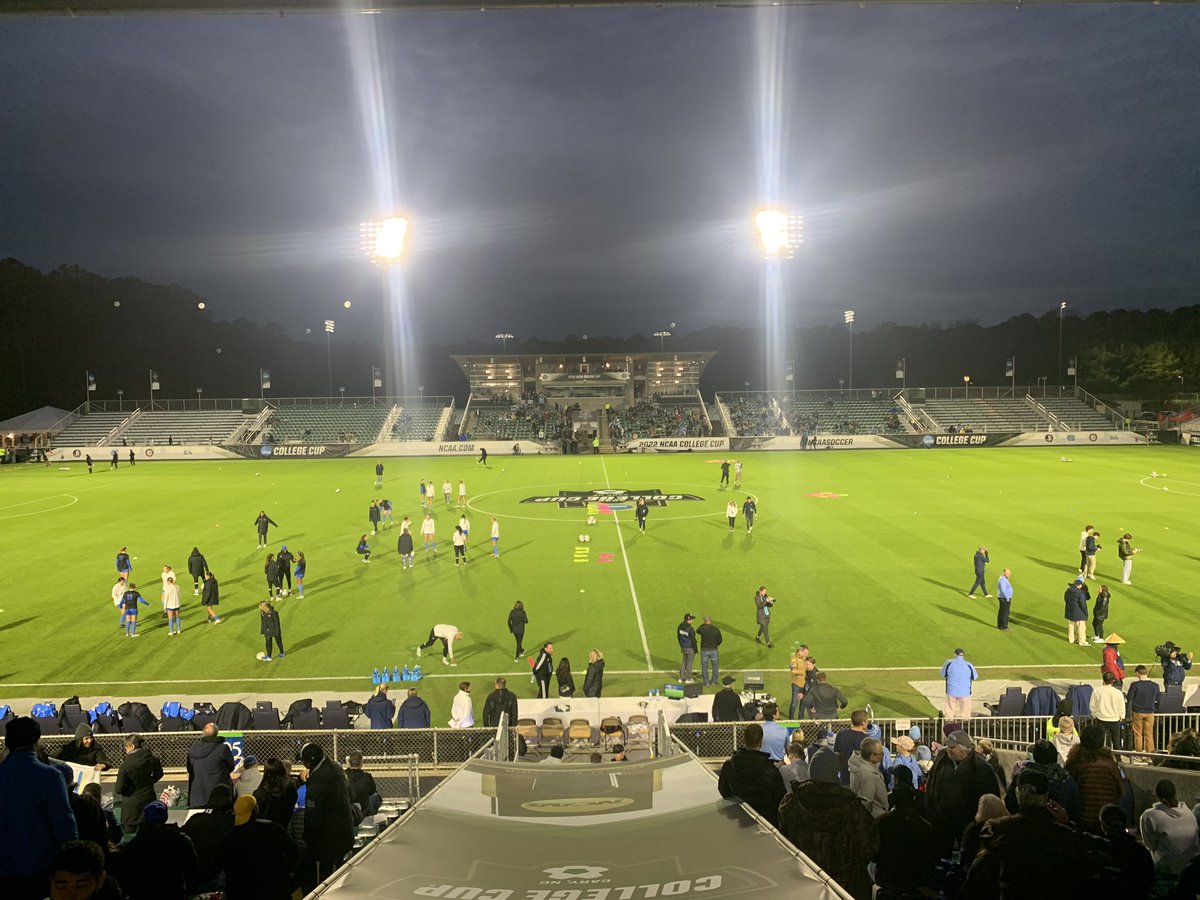 JayFennDB's tweet photo. 📍WakeMed Soccer Park. Cary, North Carolina                                                   

We are about 30 minutes away from the national championship matchup between @UCLAWSoccer and @uncwomenssoccer. Follow along for live updates throughout the game. #WCollegeCup https://t.co/q5N2fmU6nP