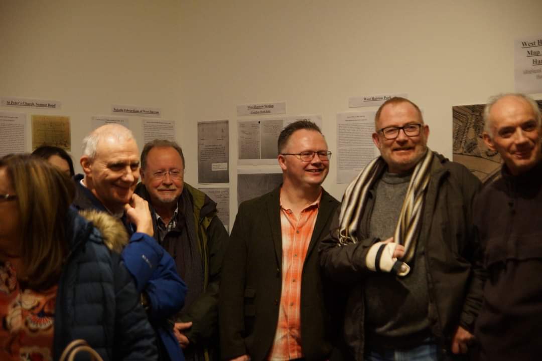 AsifHussain2021's tweet photo. Fantastic exhibition on the history of West Harrow put on by the WH Community Forum at @oneforty_harrow with @GarethThomasMP and others this evening. Learnt loads about the origins of our street names and long lost swimming pools! Check it out if you have time. Runs until Wed 7th https://t.co/MTuMupElZK