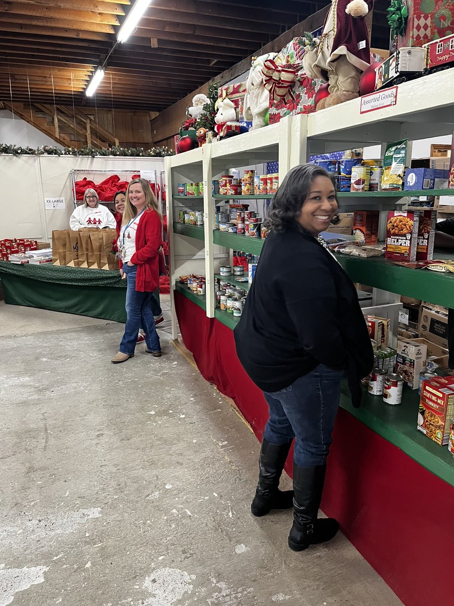 Teamwork at The Christmas Store