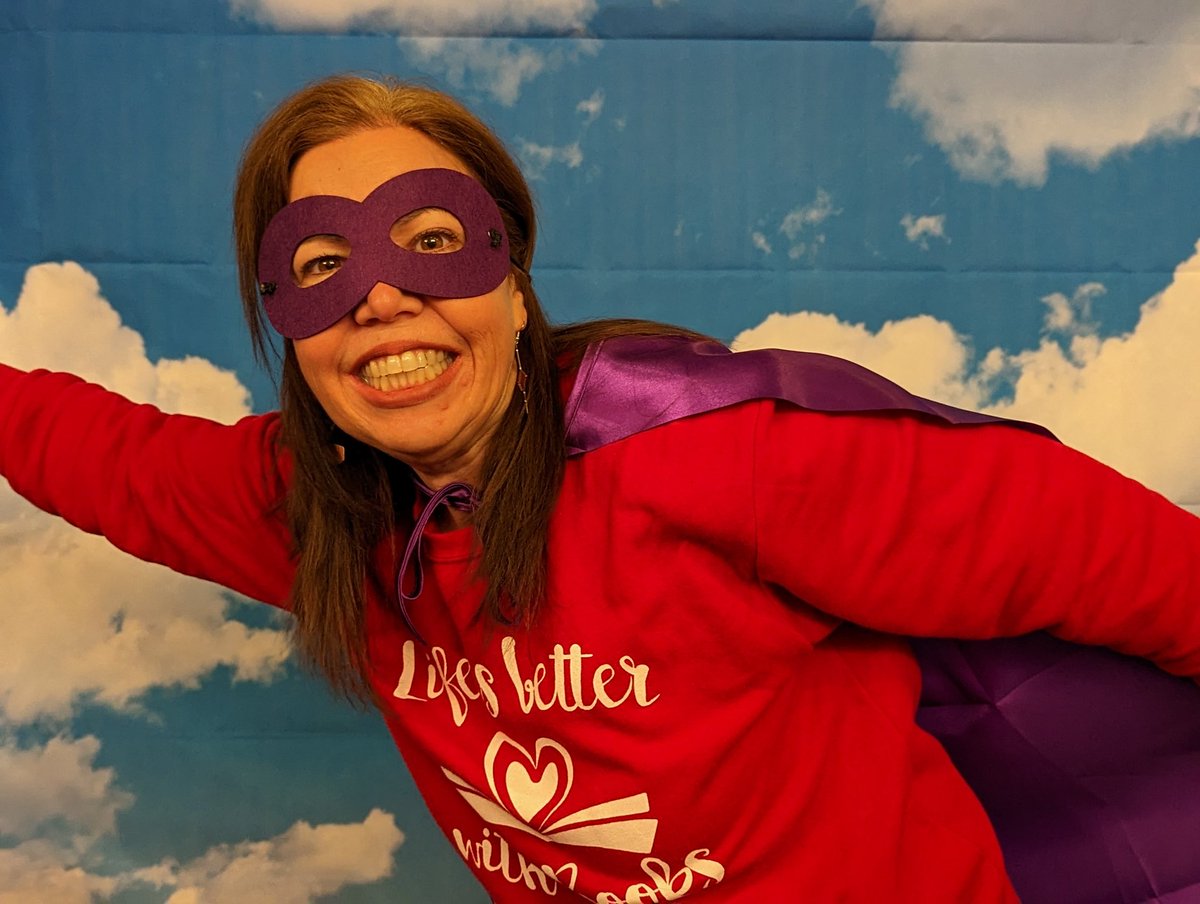 #NJASL22 <a href="/njasl/">NJ Assn School Libns</a> channeling my librarian super powers!