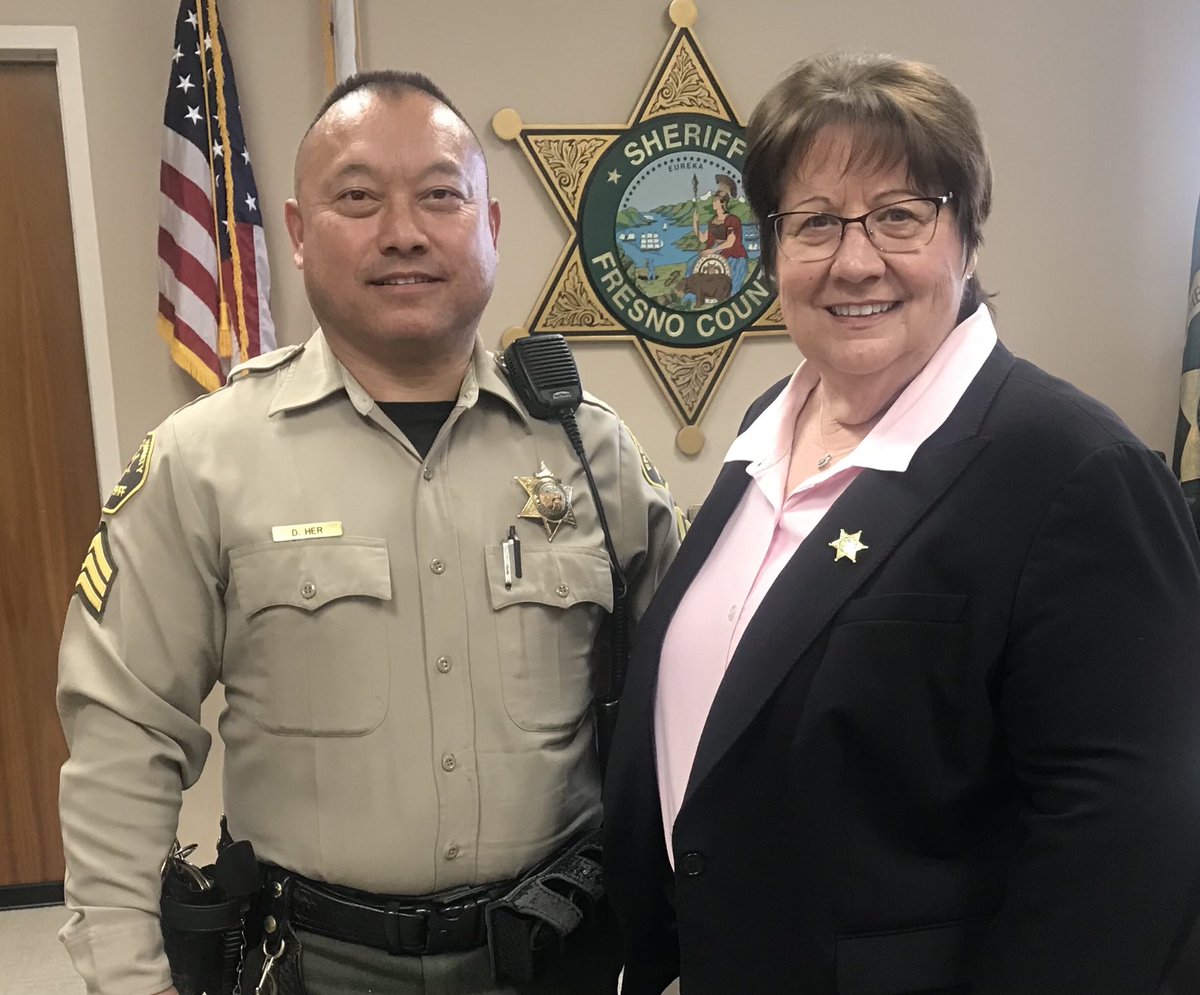 Congratulations to retiring Sgt. Daniel Her after serving Fresno County for over 24 years.  I promoted him in 2008 our first Hmong sergeant.