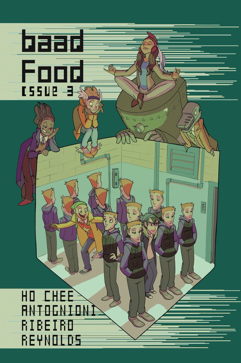 Abeyance_artist's tweet photo. The third instalment of this awesome comic series that I did the cover for is on kickstarter. Give it done help if ya fancy https://t.co/1GODpSwEev @BaadFoodComic #comic #Kickstarter https://t.co/IHg1AkCNKi