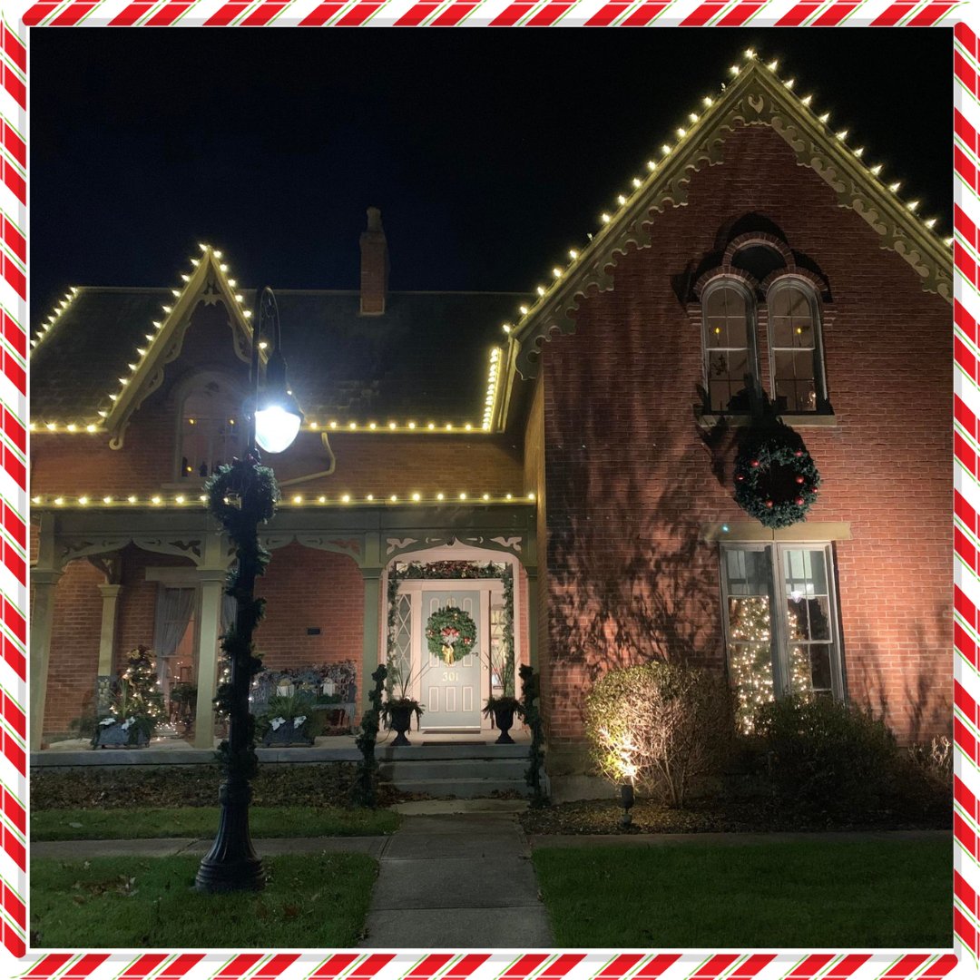 The Christmas Open House is December 10 - but you can drive by the house now to see the lights!

ed.gr/ec5w8