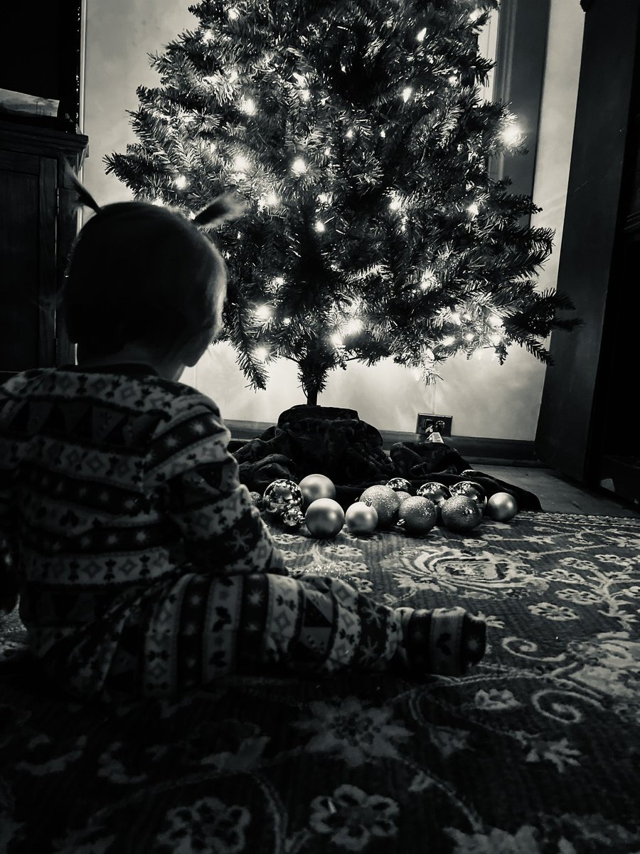 @CBCHereandNow I haven’t put up a tree in a few years - but this year the magic of putting it up and decorating it feels fun again with a little one. The magic of kids and this season