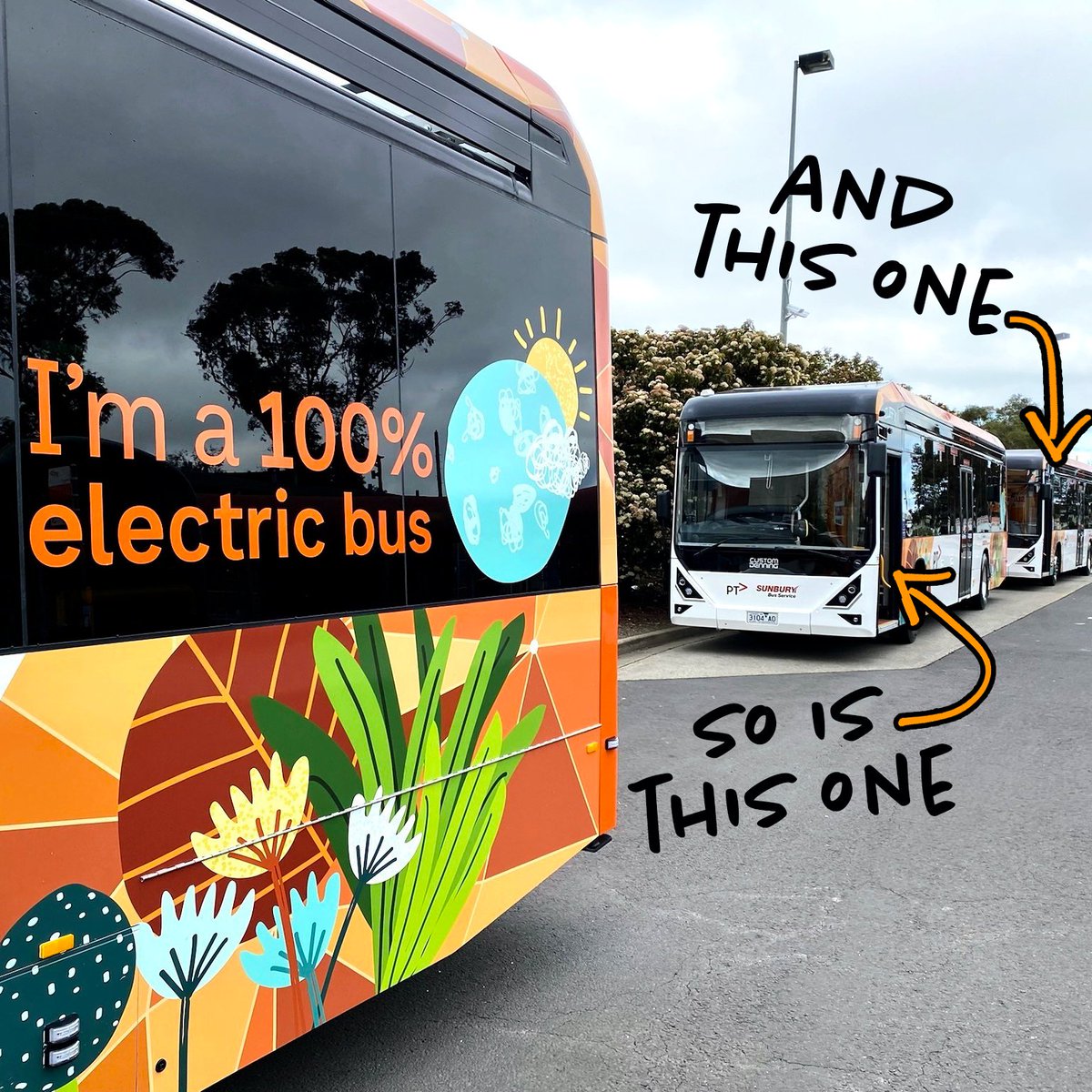 Cleaner, greener, emission-free machines.

Getting more Victorians where they need to go. 

From 2025, all new buses on Victoria's public transport routes will be zero emissions.
