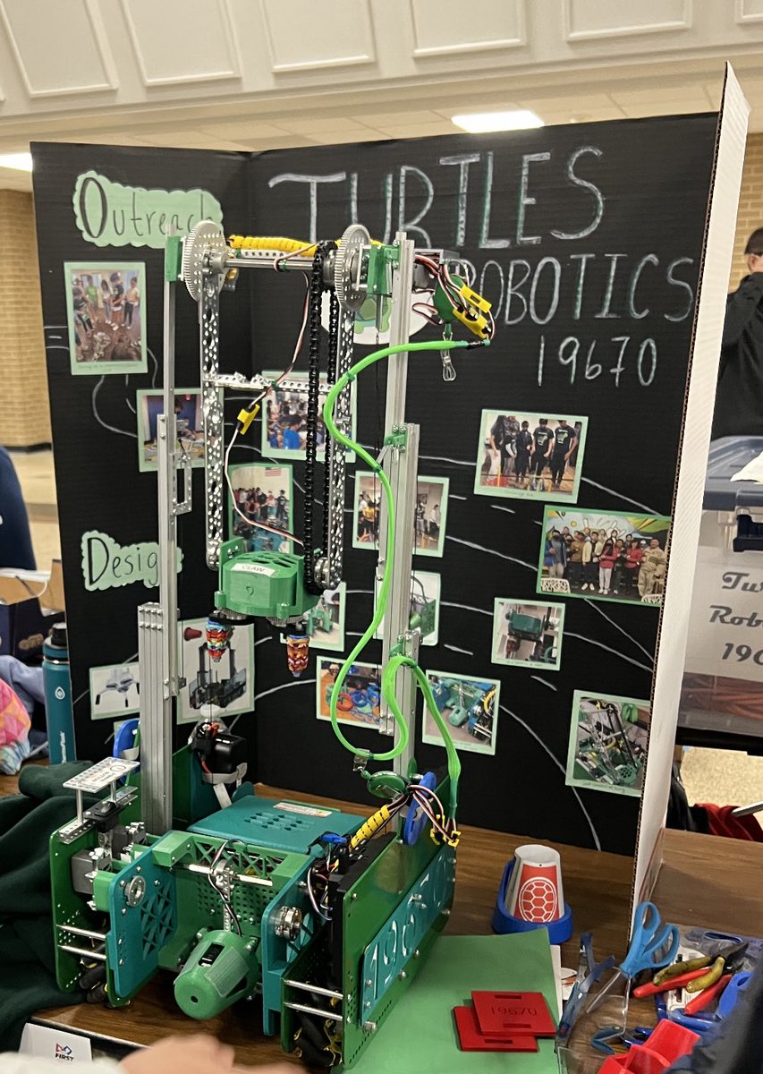 TurtlesRobotics's tweet image. FTC First Qualification at Richmond, Virginia! Thank you so much to all the judges/coaches/mentors/teams! Our team worked hard and got recognized 1st place in Inspire Award. Go Turtles! #ftcpowerplay #FirstInspires