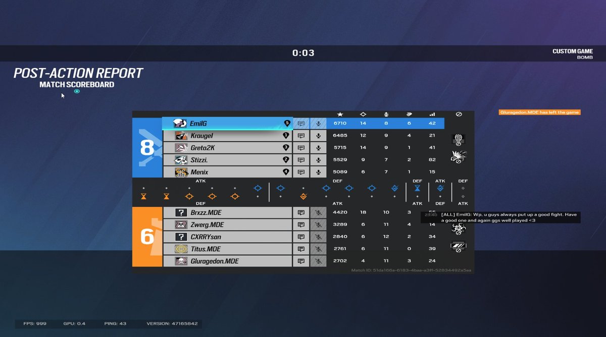 Old & Gold Esports (@old_and_gold) on Twitter photo GGs and well played <a href="/modernelitegg/">Modern Elite eSports</a>! We really played as many rounds as we could π
GGs and well played <a href="/modernelitegg/">Modern Elite eSports</a>! We really played as many rounds as we could π