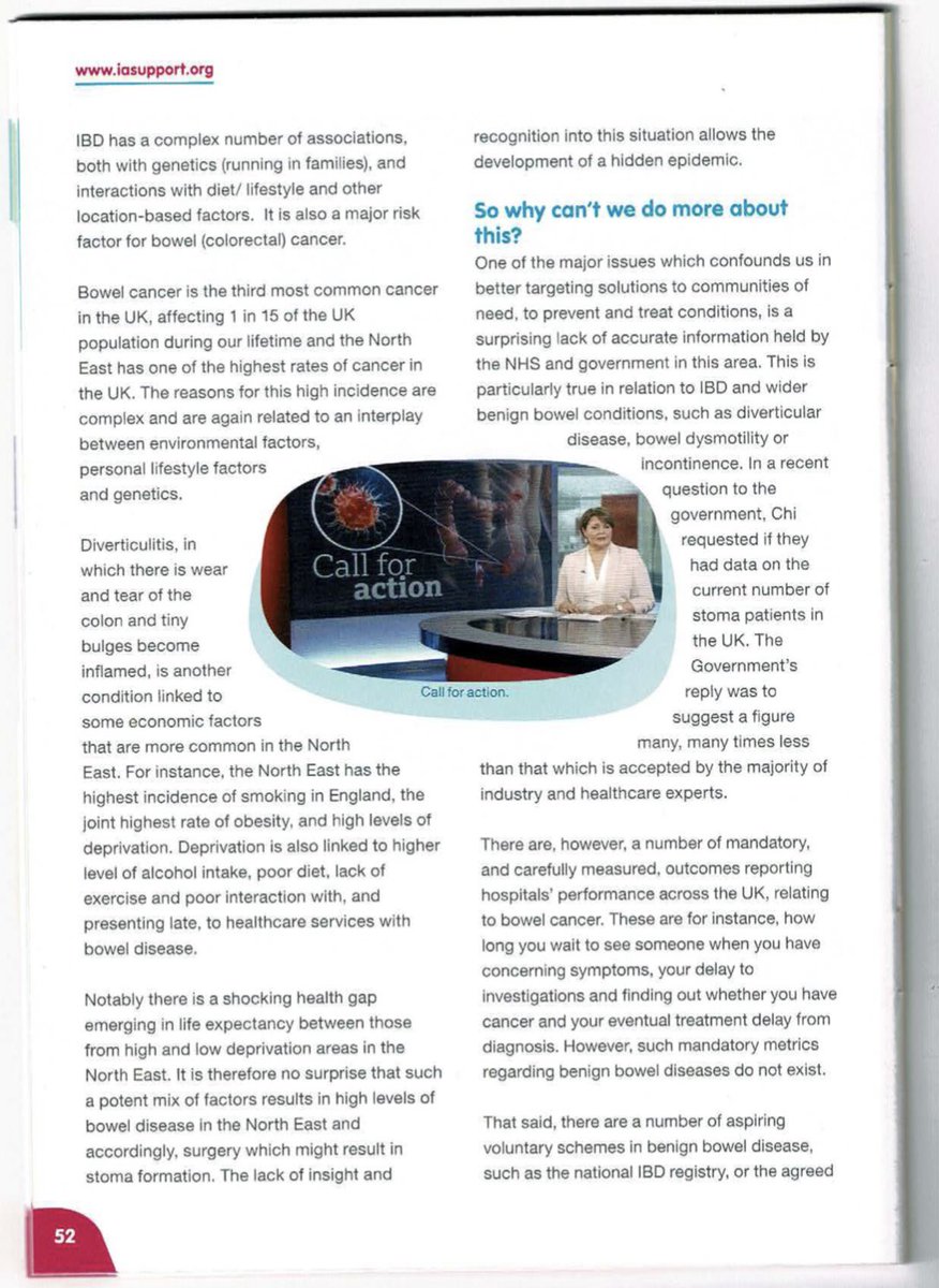 researchactive's tweet photo. Nice to have opportunity the describe the work and rationale of @ChiOnwurah @Coloplast_UK &amp; @NCBDresearch on the Bowel conditions (Assessment) bill recognised in this article for the @iasupport journal #colorectalsurgery #stoma https://t.co/YERQ4YoMpj