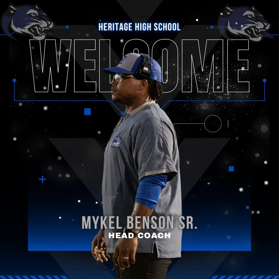 We are Happy to Announce we have our New Head Football Coach! Coming by way of <a href="/FAMU_FB/">Florida A&M Football 🏈</a>  Head Coach Mykel Benson <a href="/Coach_Benson9/">Mykel Benson</a>