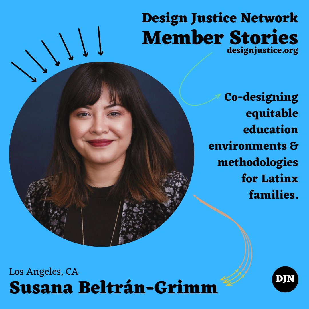 design__justice's tweet image. For December we focus on our members and their amazing work! @DrBeltranGrimm shares practices co-developed with Latine families &amp;amp; children to produce equitable learning environments buff.ly/3H9na3e  #DesignJusticePrinciples #DesignJusticeNetwork #DJNMemberStory