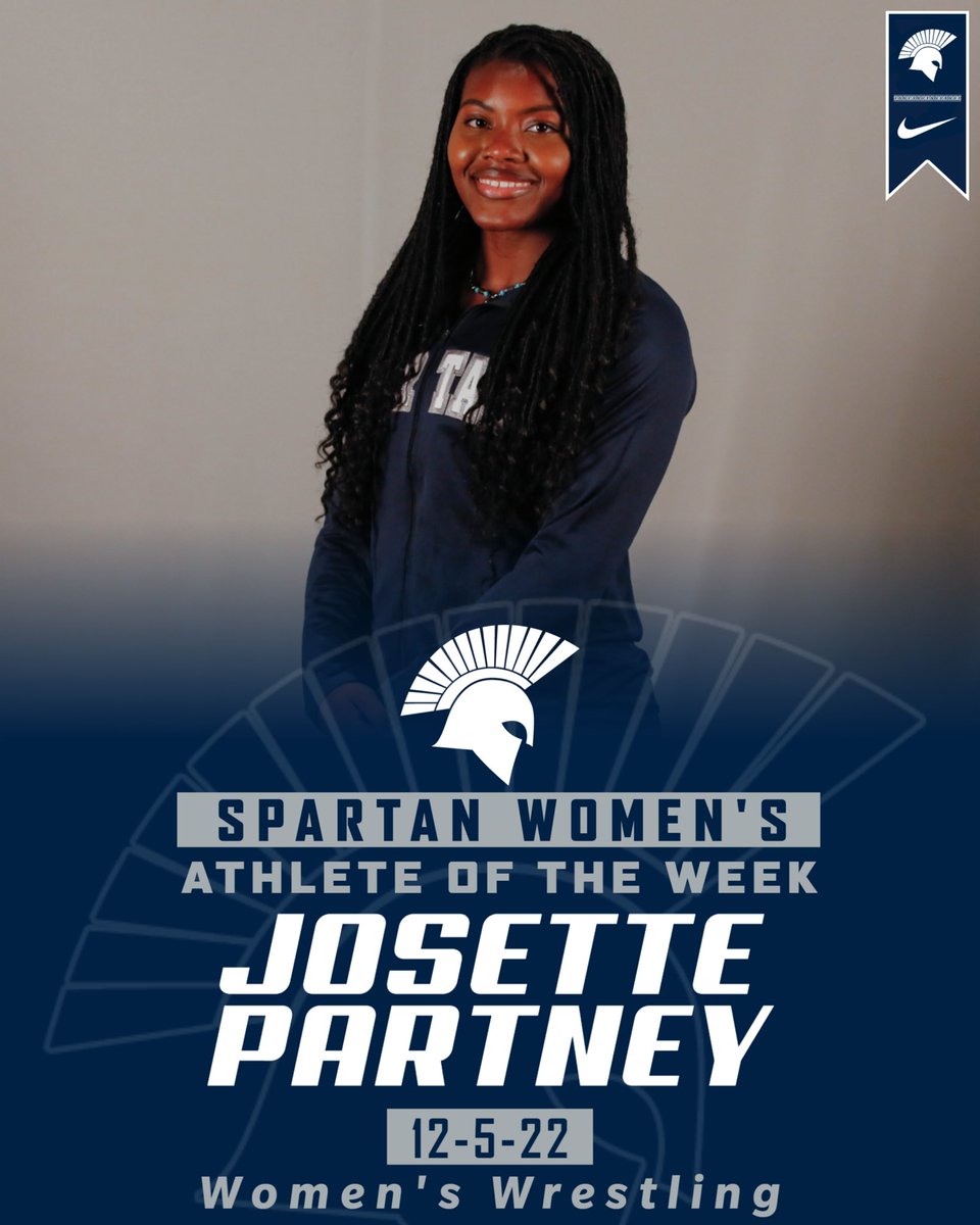 MBUAthletics's tweet photo. Congratulations to our newest Spartan Athlete's of the Week! Your Spartan women's athlete is @MBU_Wrestling's Josette Partney, and your Spartan men's athlete is @MBUBasketball's Tyrell Andrews #SpartanUp https://t.co/41DPxvEjqu