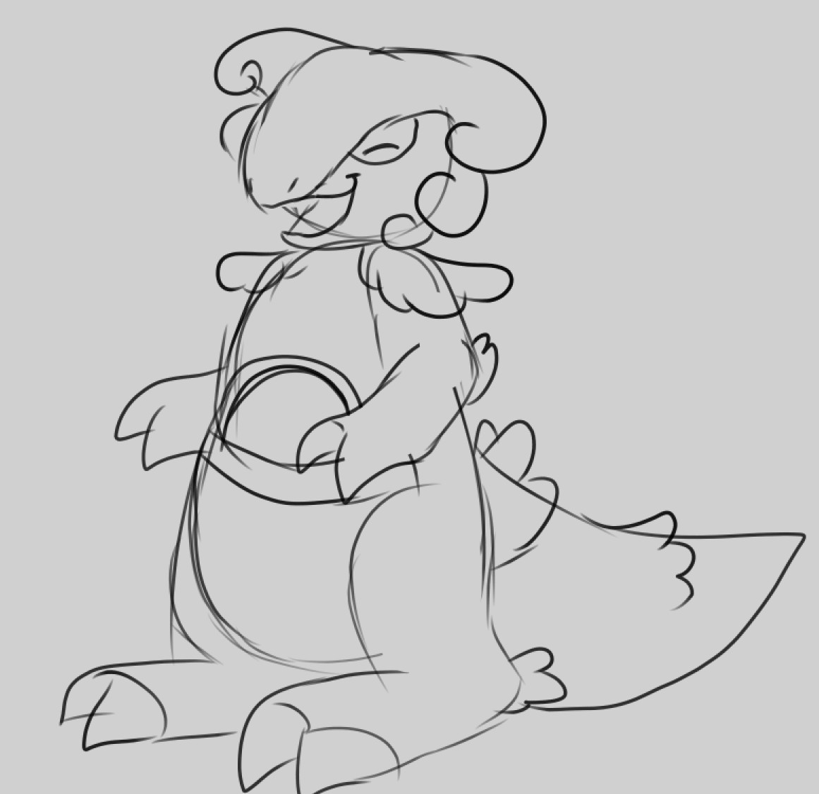 staronfiree's tweet photo. // erm. kangaskhan and blissey fusion. babysitter pokemon https://t.co/dv7Mb49Vtd