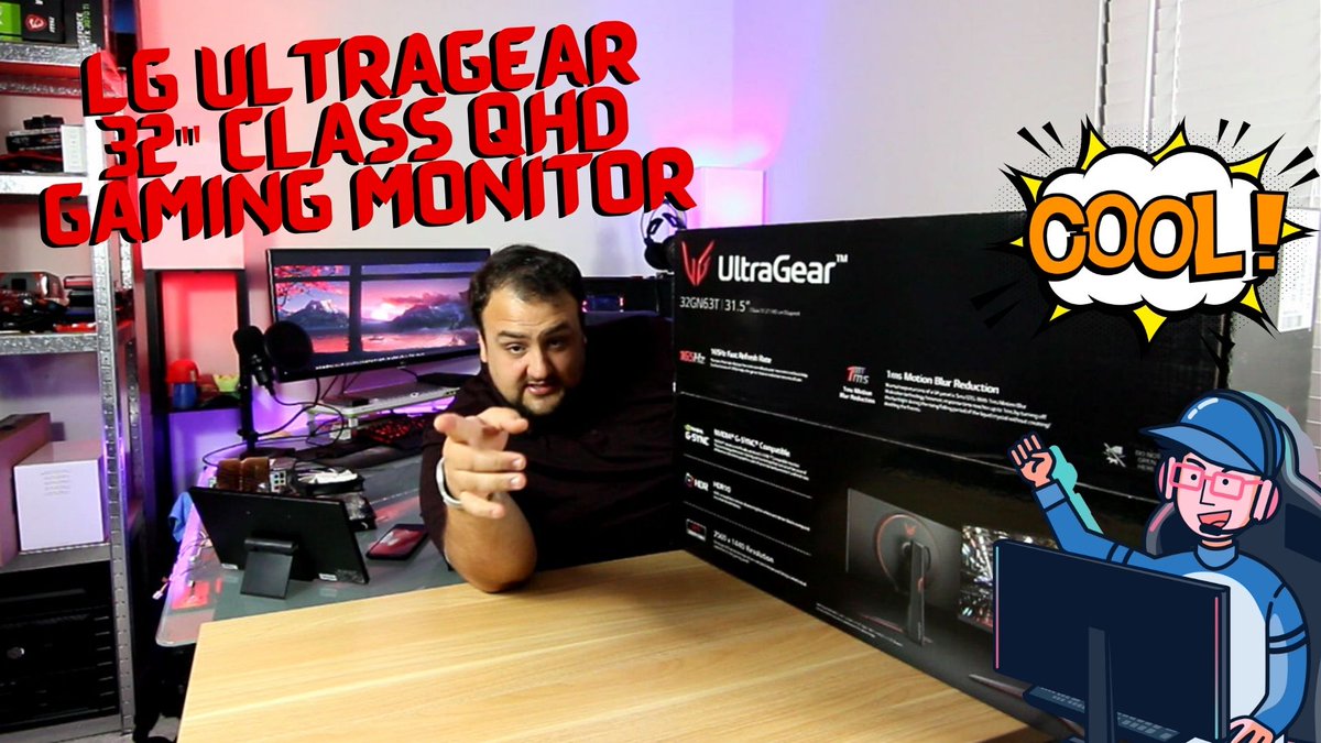 It's time to upgrade your monitor! Come check out the LG Ultra Gear QHD monitor!

Watch the full unboxing video on my channel now!
youtu.be/GE68BWgVLjo

#lg #lgultragear #ultragear #gamingmonitor #gamingmonitors #gaming #lggamingmonitor #lggaming