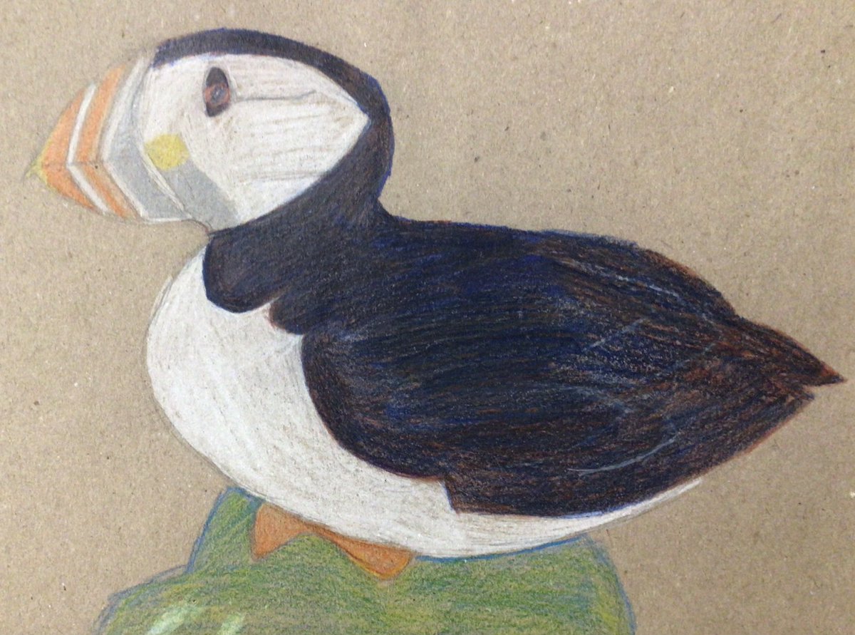 BhsartD's tweet photo. Beautiful blending on these brilliant birds by S1. Well done to you all, superb concentration, focus and talent on display! https://t.co/9jrKxOqIsk
