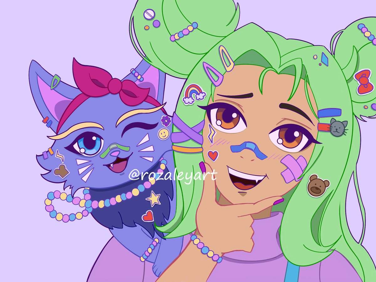 amaltheart's tweet photo. I wanted more Yuumi x Zeri art so yay :3
#yuumi #zeri #LeagueOfLegendsFanArt #leagueoflegends #art https://t.co/bUKV6QPHug