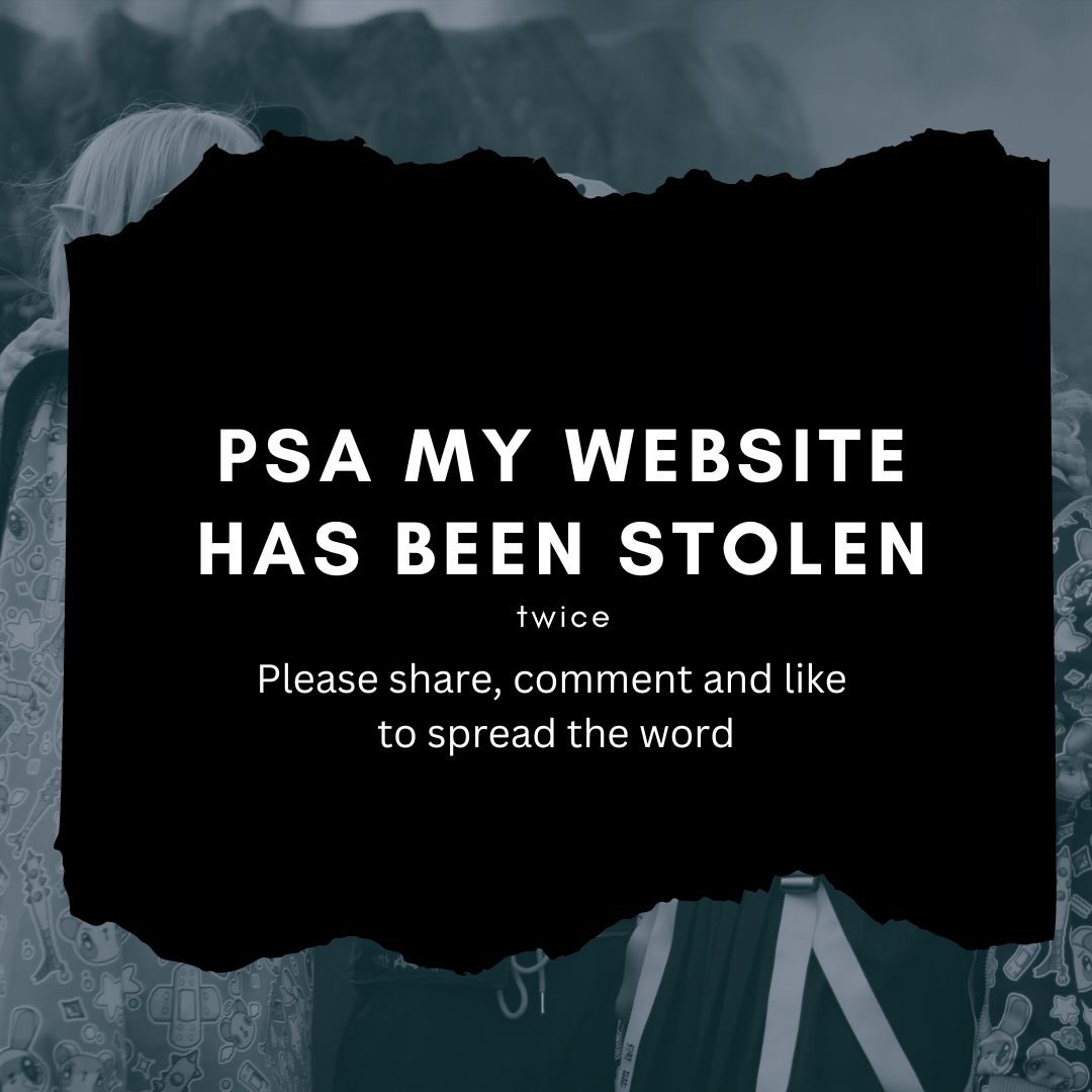 melleium's tweet photo. PSA, my website has been stolen x2

Friendly reminder https://t.co/uMnnxm7fcT is the main place I sell my merch!! 

Shares and RTs are hella appreciated 😭👌 https://t.co/Zml1DmYmHp