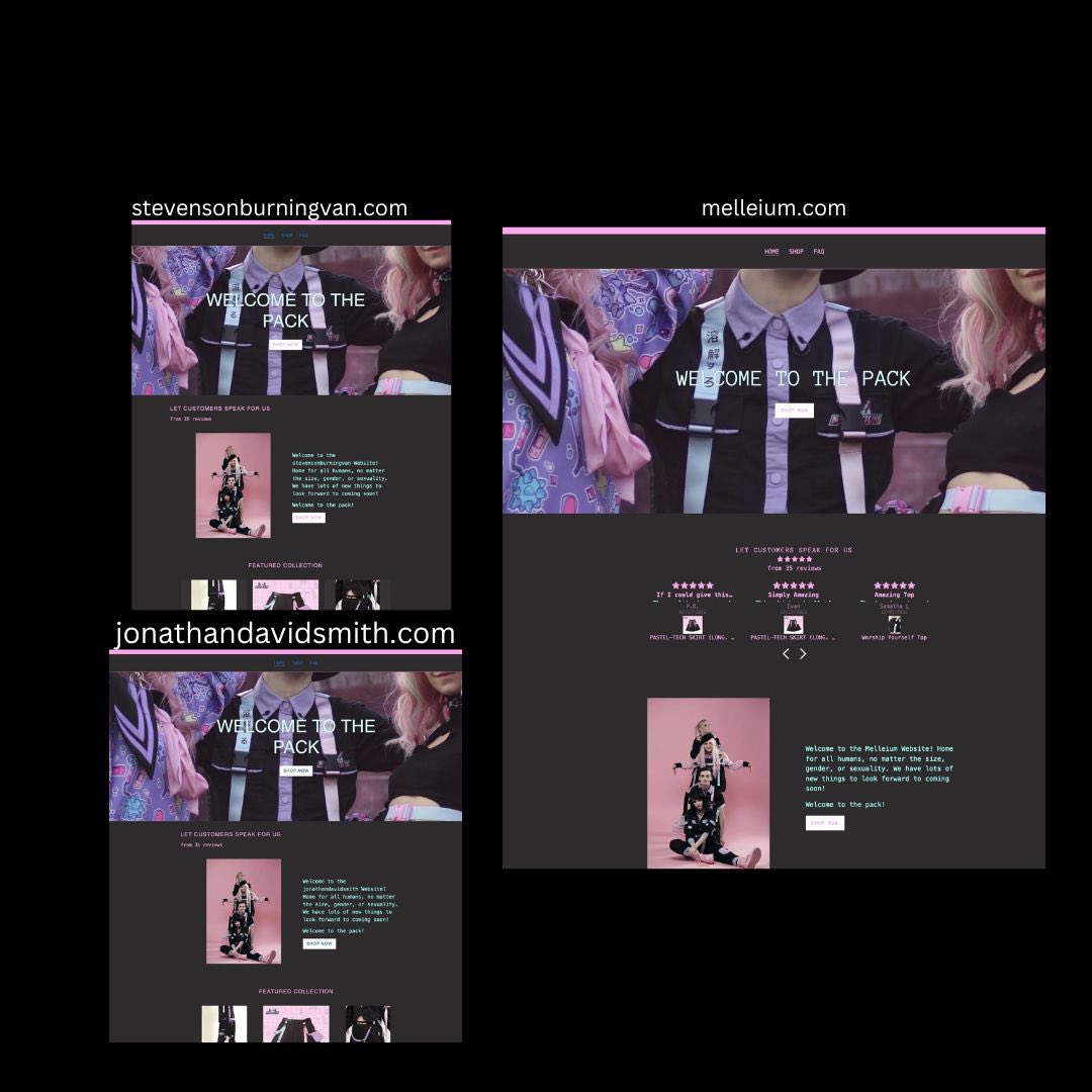 melleium's tweet photo. PSA, my website has been stolen x2

Friendly reminder https://t.co/uMnnxm7fcT is the main place I sell my merch!! 

Shares and RTs are hella appreciated 😭👌 https://t.co/Zml1DmYmHp