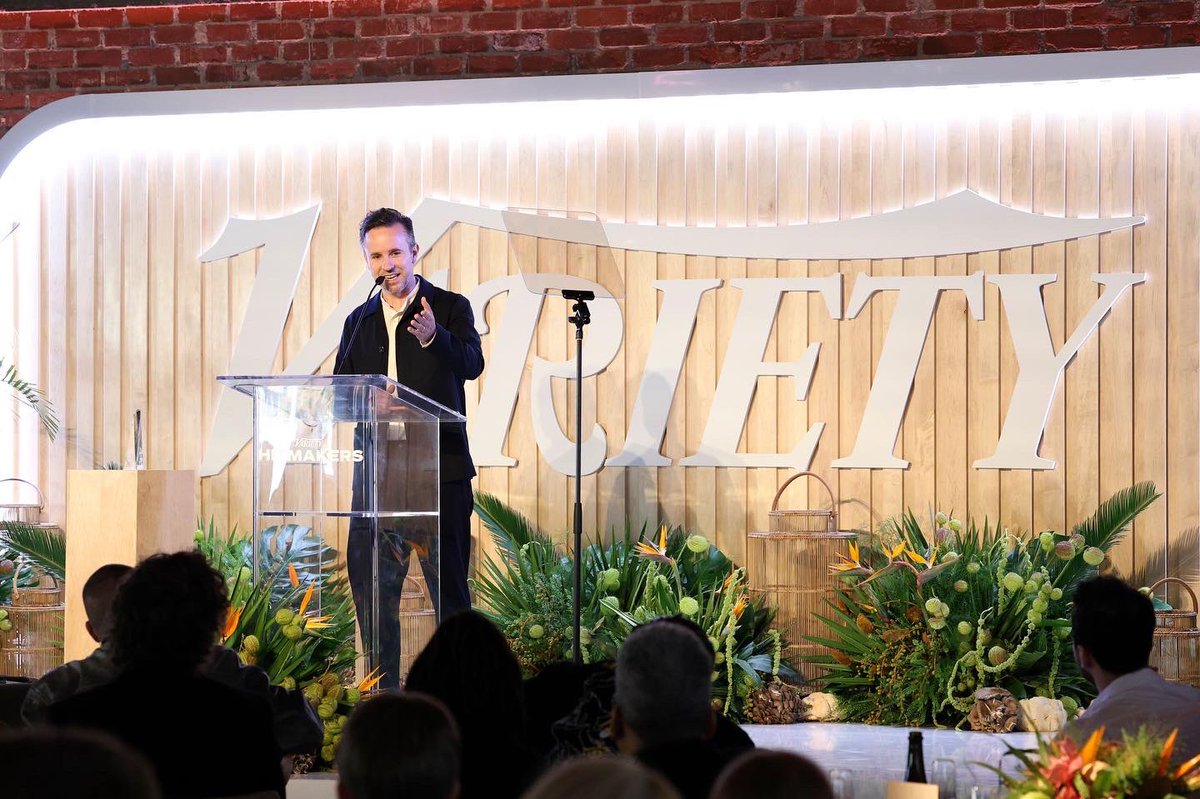 nicedotlife's tweet photo. #RickyReed | @Variety's Producer of the Year 2022 🚀🥂 https://t.co/m5CaS0c1gO