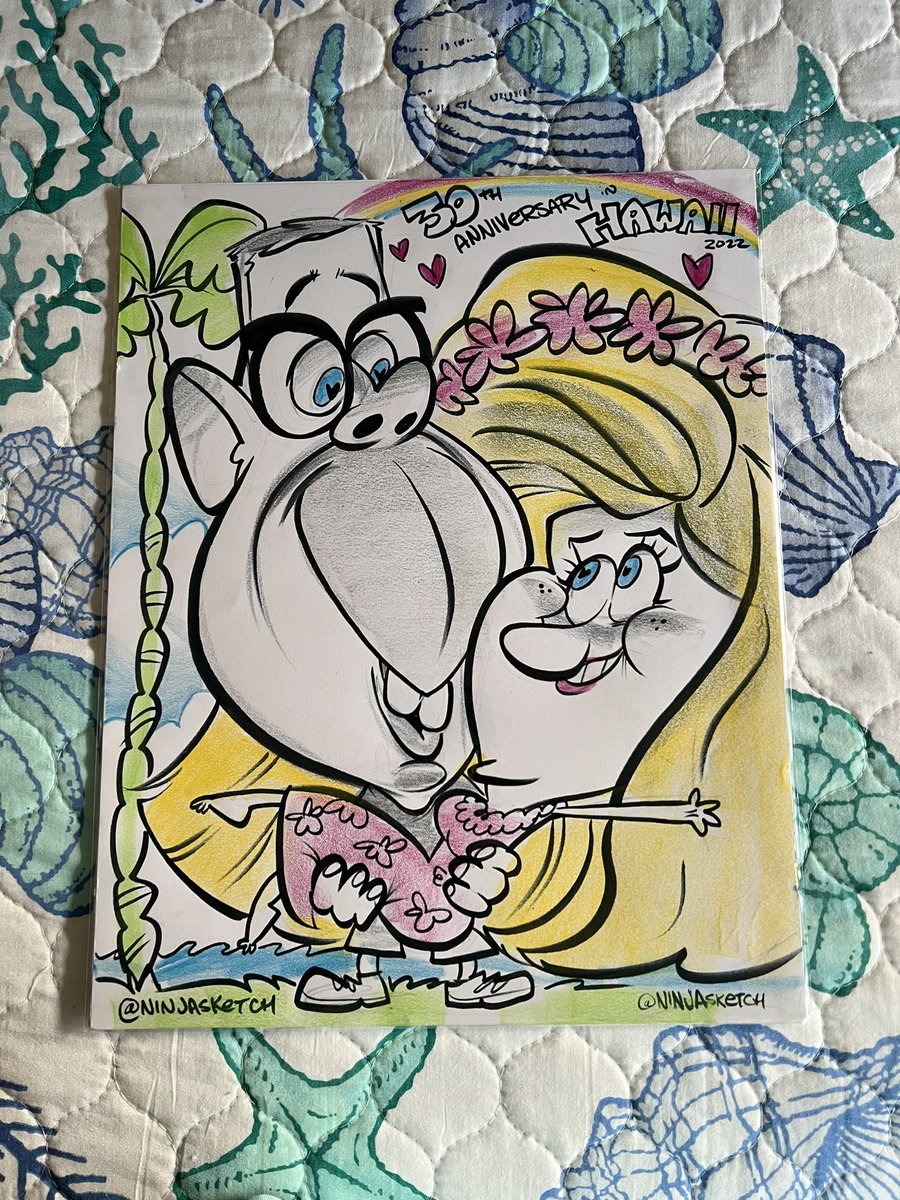 30th Anniversary artwork from <a href="/ninjasketch/">Ninjasketch</a> in Honolulu!!!