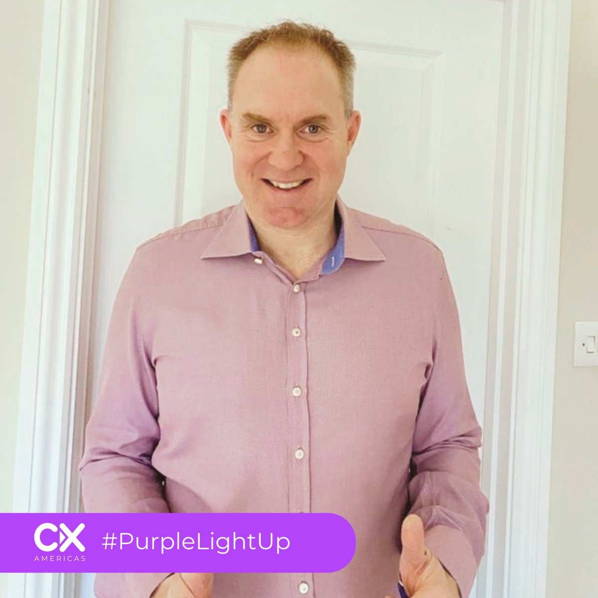 alistairwildman's tweet photo. I am wearing PURPLE for a very special reason! To honor the International Day of Persons with Disabilities, and to celebrate ChuckRobbins signing Cisco’s Commitment to Action for Persons with Disabilities.
#WeAreCisco #PurpleSpace @MyPurpleSpace @Valuable500 https://t.co/76a3v6QFNL