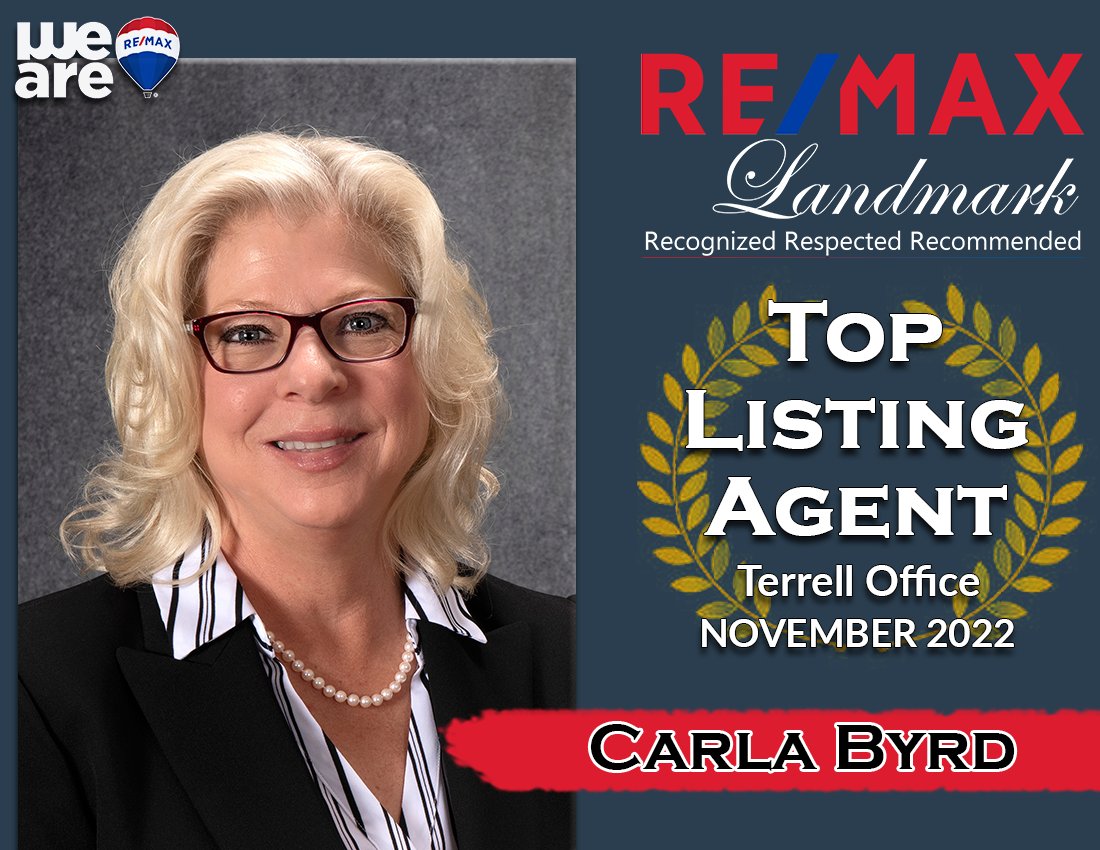 REMAX_Landmark's tweet photo. Congratulations Carla Byrd! #REMAXLandmark #REMAX #Realtor https://t.co/iFNa5qanny