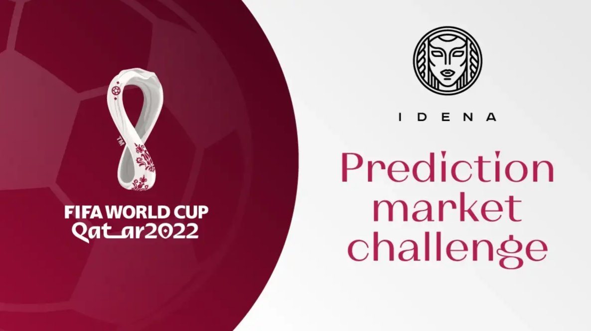 zen_4415's tweet photo. Using @IdenaNetwork and a bit of HTML, users will be able to easily place bets on the final game of FIFA World Cup 2022. Even the tool is hosted on Idena!

https://t.co/saxjC4JmB6

The minimum amount is just 1 iDNA, so even non-betting adepts can join in and place a symbolic bet. https://t.co/qsYlsCUizD