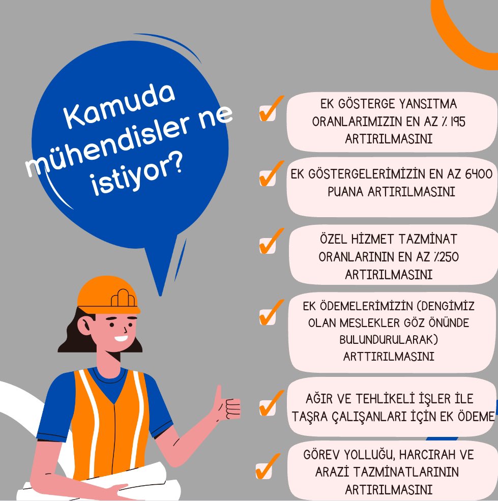 ereny7ldrm's tweet photo. Kamu mühendisi ne istiyor ?
#KamuMühendisineZam https://t.co/quW6ngMaWk