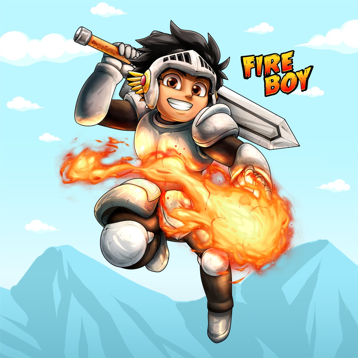 fireboythegame's tweet photo. Aquele sorriso maroto do Garoto de Fogo...  =D
#gamedev #indie #IndieGameDev #indiedev #gameart  #indie #construct3 #indiegame  #2dplataformer #IndieGameBR #devlog #gameart #ドット絵 #conceptart https://t.co/wWhRcWP8KL