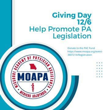 MoAPAofficial's tweet photo. Donate to the PAC Fund! Help advance the profession. https://t.co/xzNyyvnMnB https://t.co/SnM9FMgSwI