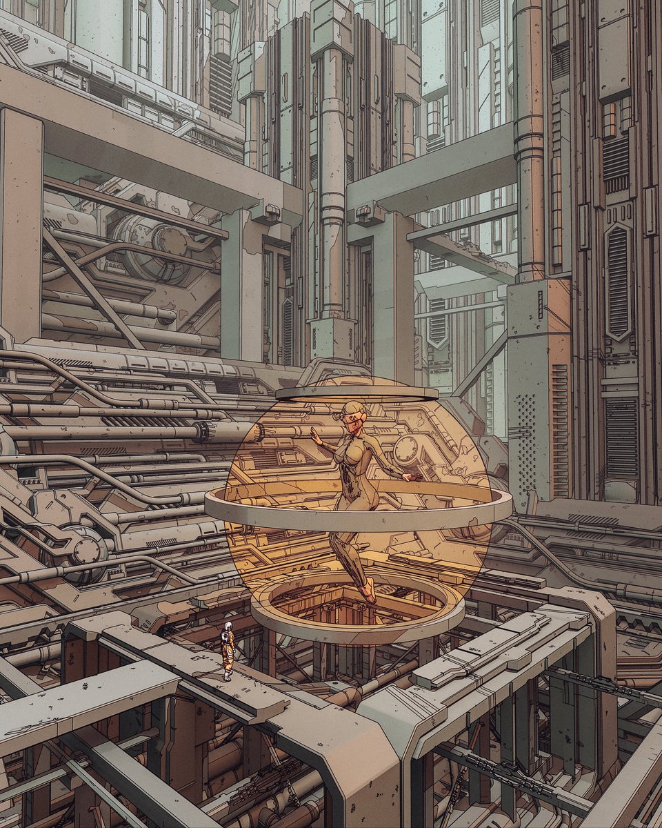 Cold Edges - some new cyberpunk art. Hope you guys like it!