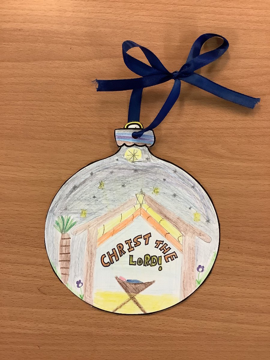 OakClassStBarts's tweet photo. Very proud of @OakClassStBarts for their entries into the @lincolndbe Nativity Bauble Competition 🌟 https://t.co/6aqzOvkLmu
