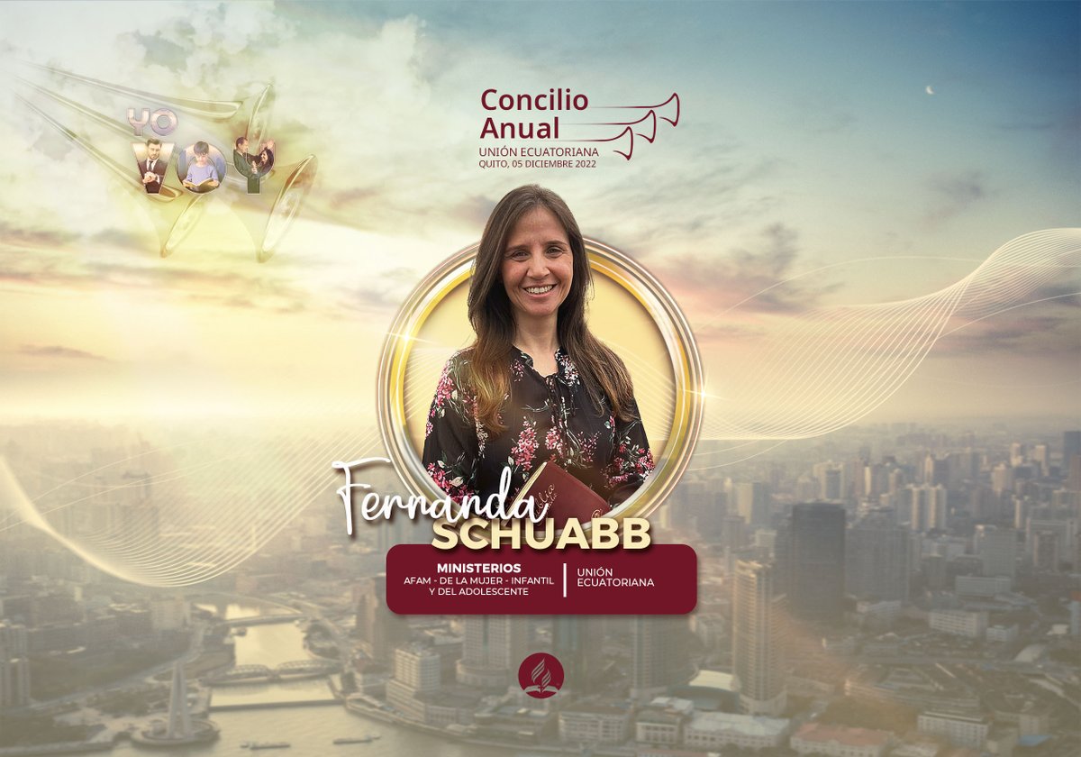 🔴 #ÚLTIMO | Nombramiento
El concilio anual de la Unión Ecuatoriana nombra a la Lic. Fernanda Schuabb como departamental de AFAM, Ministerio de la Mujer, Ministerio Infantil y del Adolescente.
¡ Dios la bendiga, oramos por este ministerio !
.
.
.
#AdventistasEcuador