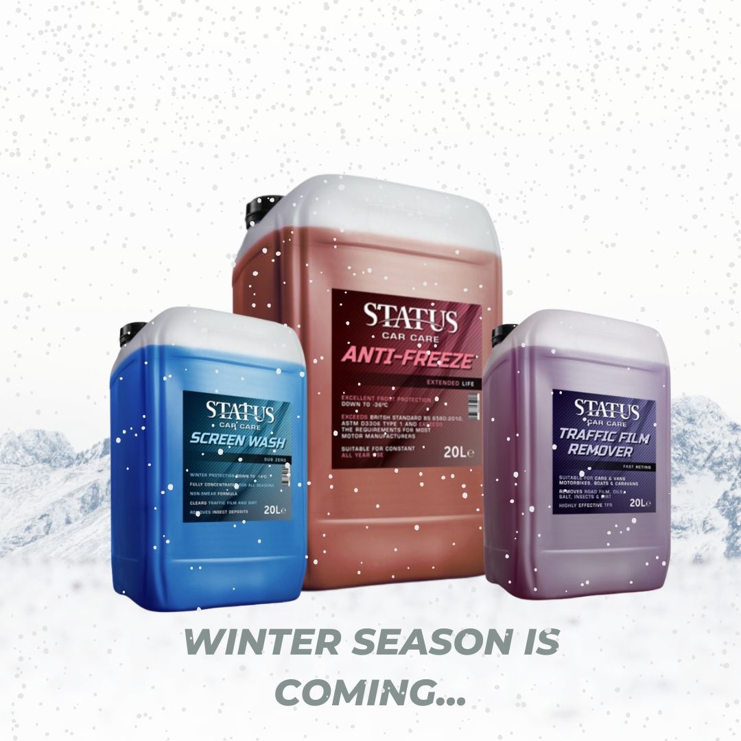 StatusCarCare's tweet image. Stay Safe this winter and shop our range of winter essentials.

With the likes of Status Anti-Freeze, Status Screen Wash and Status Traffic Film Remover

shop.statuscarcare.com

#statusgroup #statuscarcare #screenwash #antifreeze