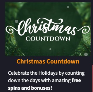 Christmas Countdown - All Players Claim Free Spins &amp; Casino Bonuses at Vegas Crest Casino