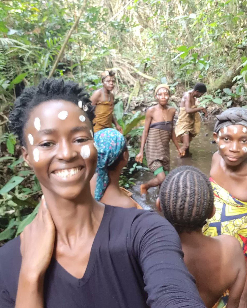 DiakaTheKQueen's tweet photo. The path to my roots and destiny is being led through the vision of @MautheMarkus and with the will of my #ancestors
#matomathewarriorkqueen #LastPlaces #bakapeople #lasttribes #africanroots #wearestillhere #diakathekqueen https://t.co/Sh3mYvCGyn