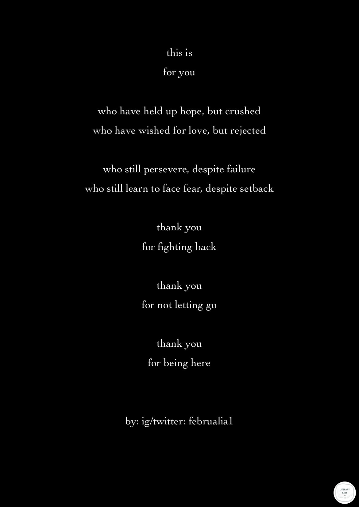 literary-base-on-twitter-karya-thank-you-for-being-here-https-t