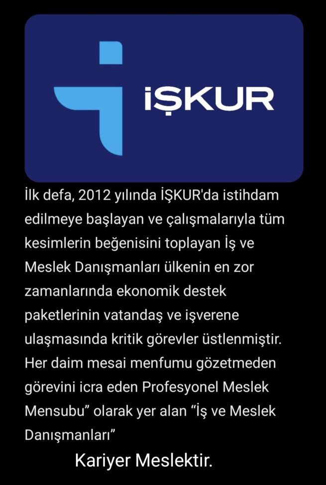grbt_gnsl's tweet photo. #İMDKariyerMeslektir https://t.co/GVtPrAIJLQ