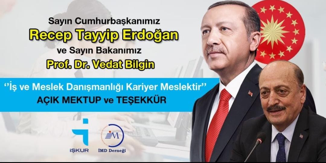 2023recepbor's tweet photo. Iş ve meslek danışmanları yeni yüzyıl  Turkiyesinde istihdama katkı sunmayı kariyer meslek ile başlamalı.
 #İMDKariyerMeslektir
@RTErdogan @vedatbilgn @TurkiyeIsKurumu https://t.co/pumBEDZA7r