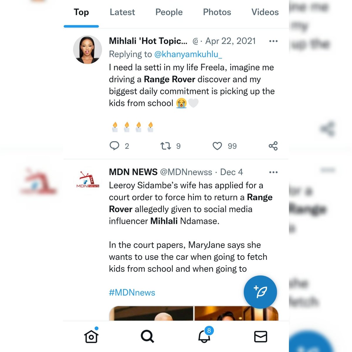 GebzMrs's tweet photo. @MDNnewss Mihlali has always wanted this life.🤧 https://t.co/JZHEQDP7lD