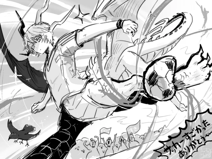 「勝ったらカラーで描く」とは言いましたけど「負けたら描かない」とは言ってないのでね!(おやすみなさい) 