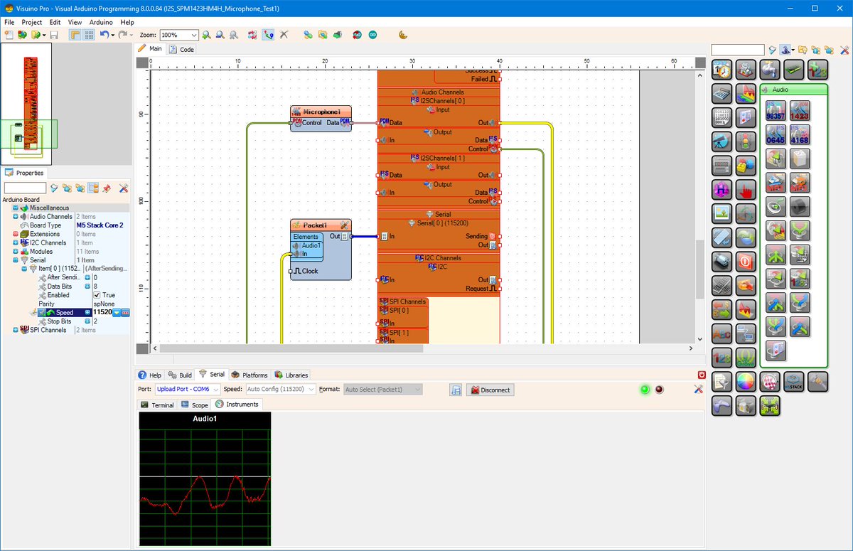 bmitov's tweet image. See what's cooking next... ;-)
#Visuino #Arduino #ESP32
@Arduino24x7 @ESP32net @esp32com @Visuino @EspressifSystem