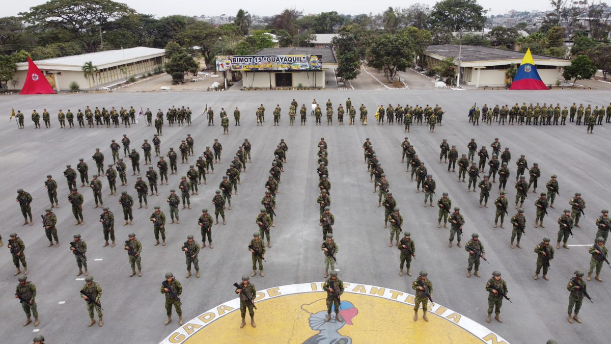 FFAAECUADOR on Twitter "Guayas el Fuerte Militar Huancavilca, recibio