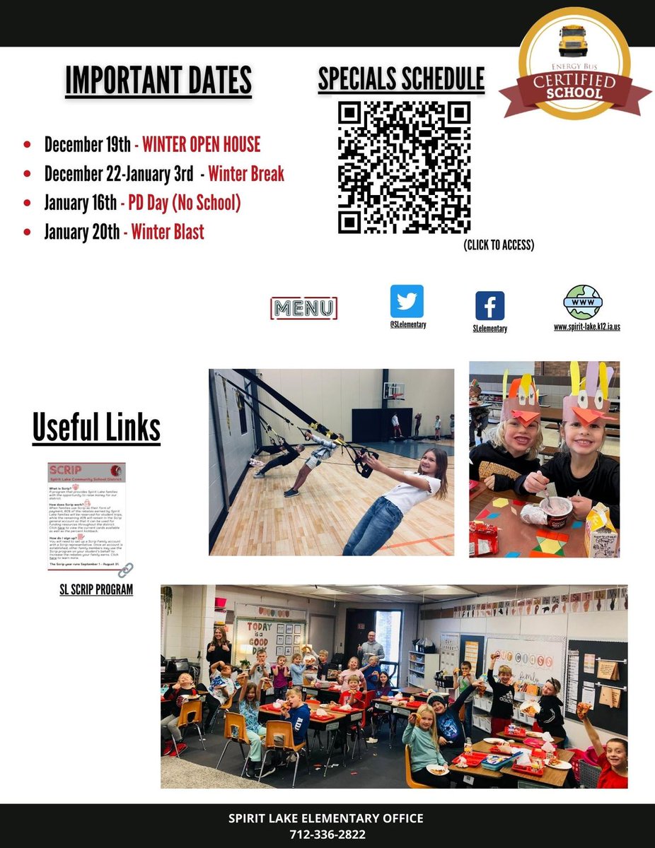 🚨Spirit Lake ES Newsletter🚨 - mailchi.mp/6a0130b4c08d/s…